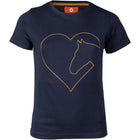 Red Horse Maglietta Toppie Bambini Blu/Rosa