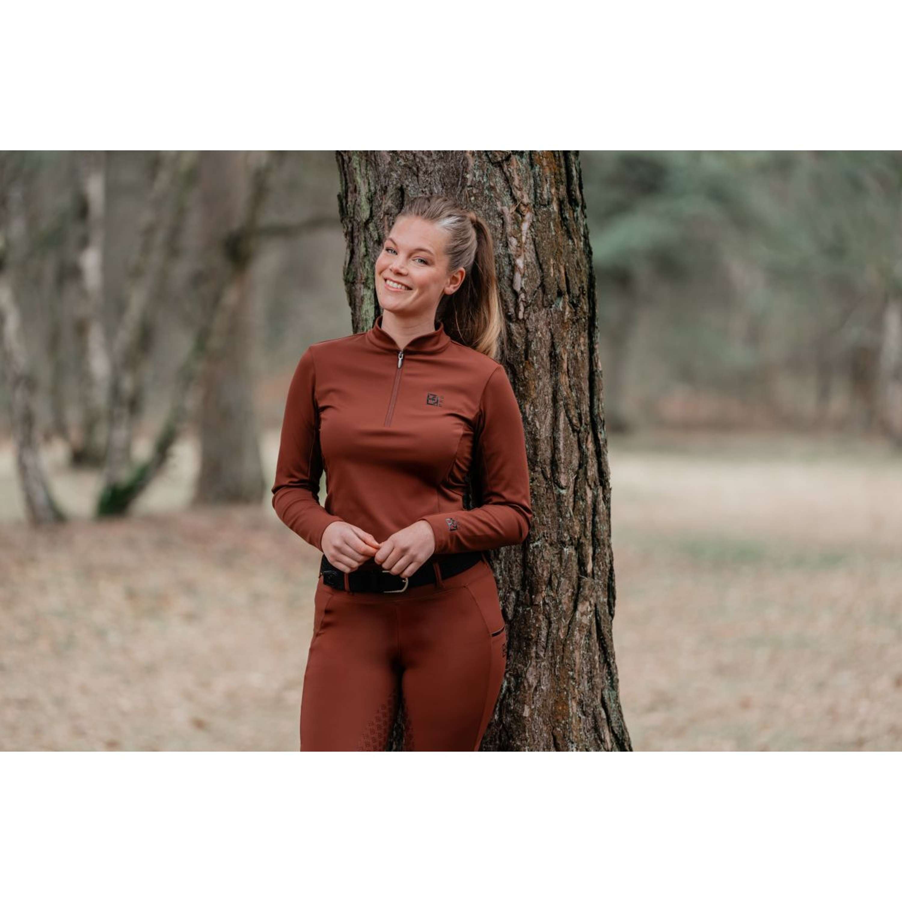 EQPRO Maglia Gigi Burnt Umber