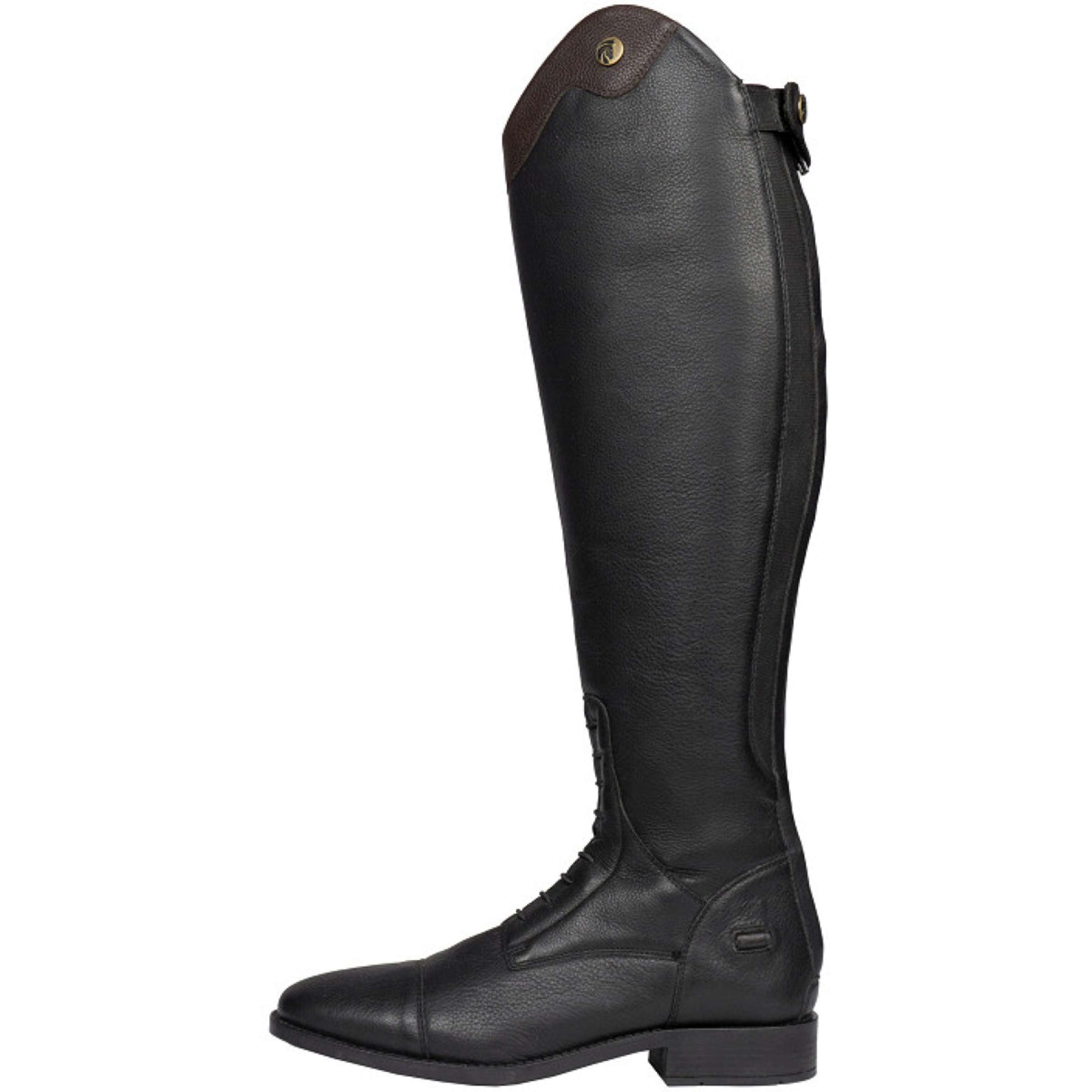 HORKA Stivali da Equitazione Santiago Junior Nero/Marrone