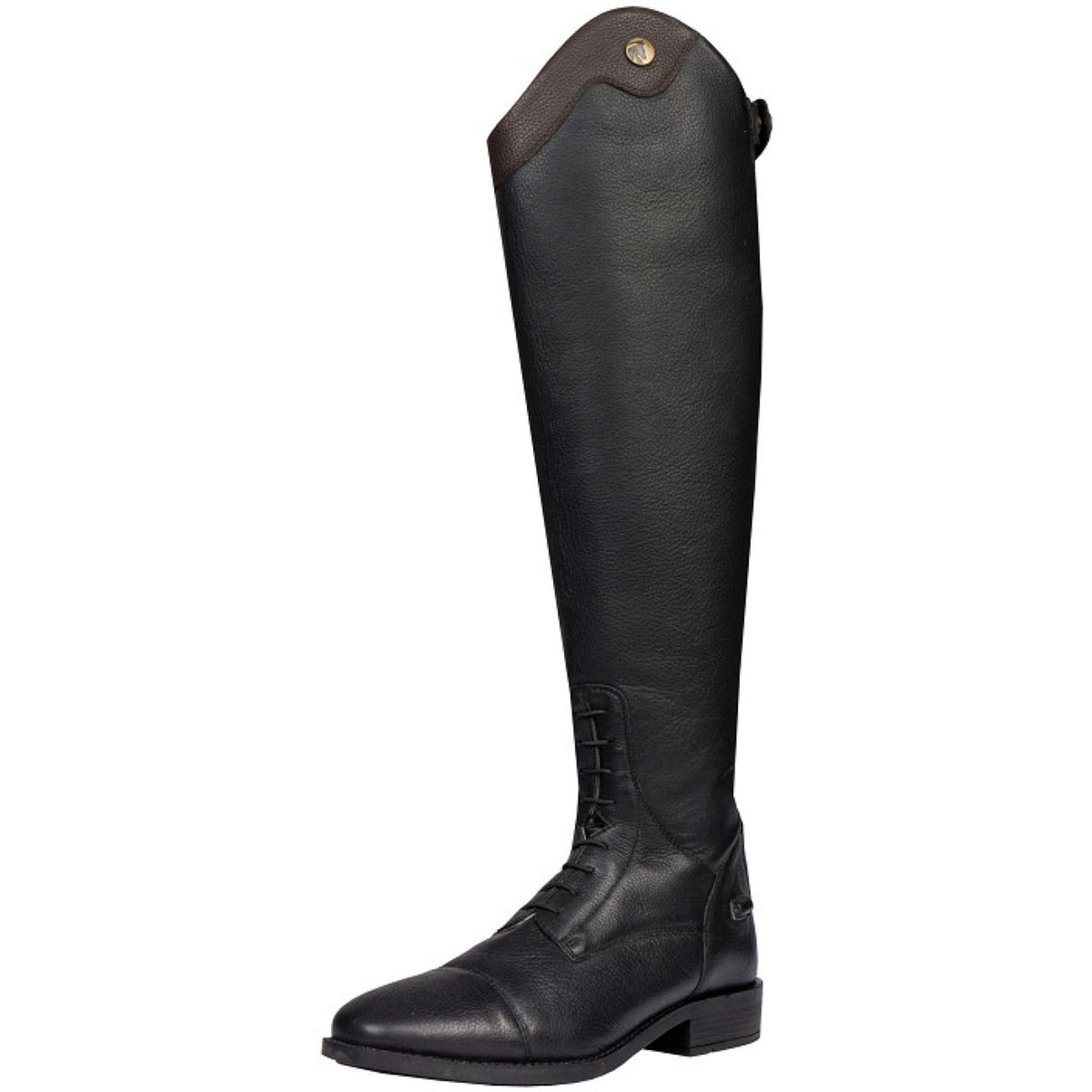 HORKA Stivali da Equitazione Santiago Junior Nero/Marrone
