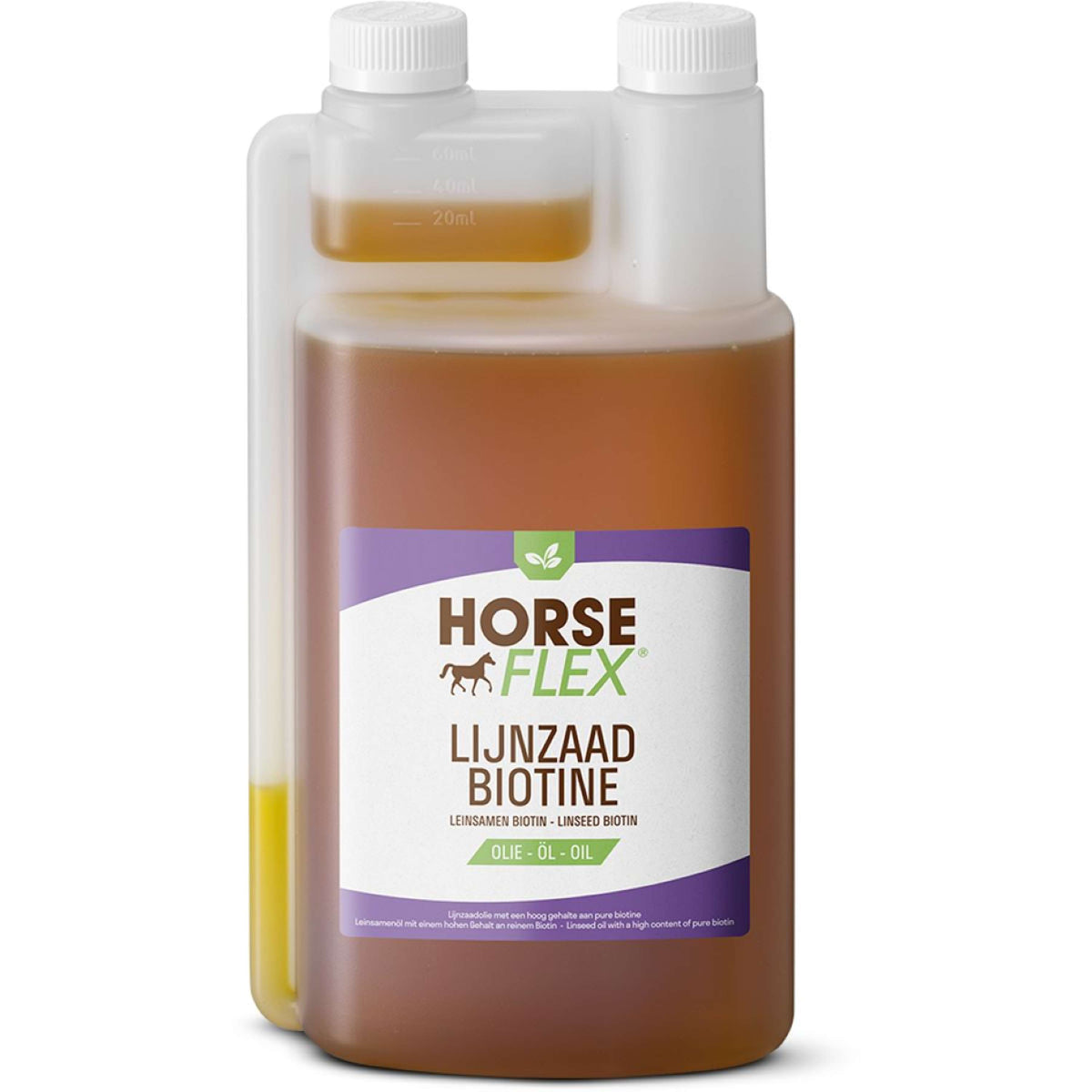Horseflex Olio di biotina di semi di lino