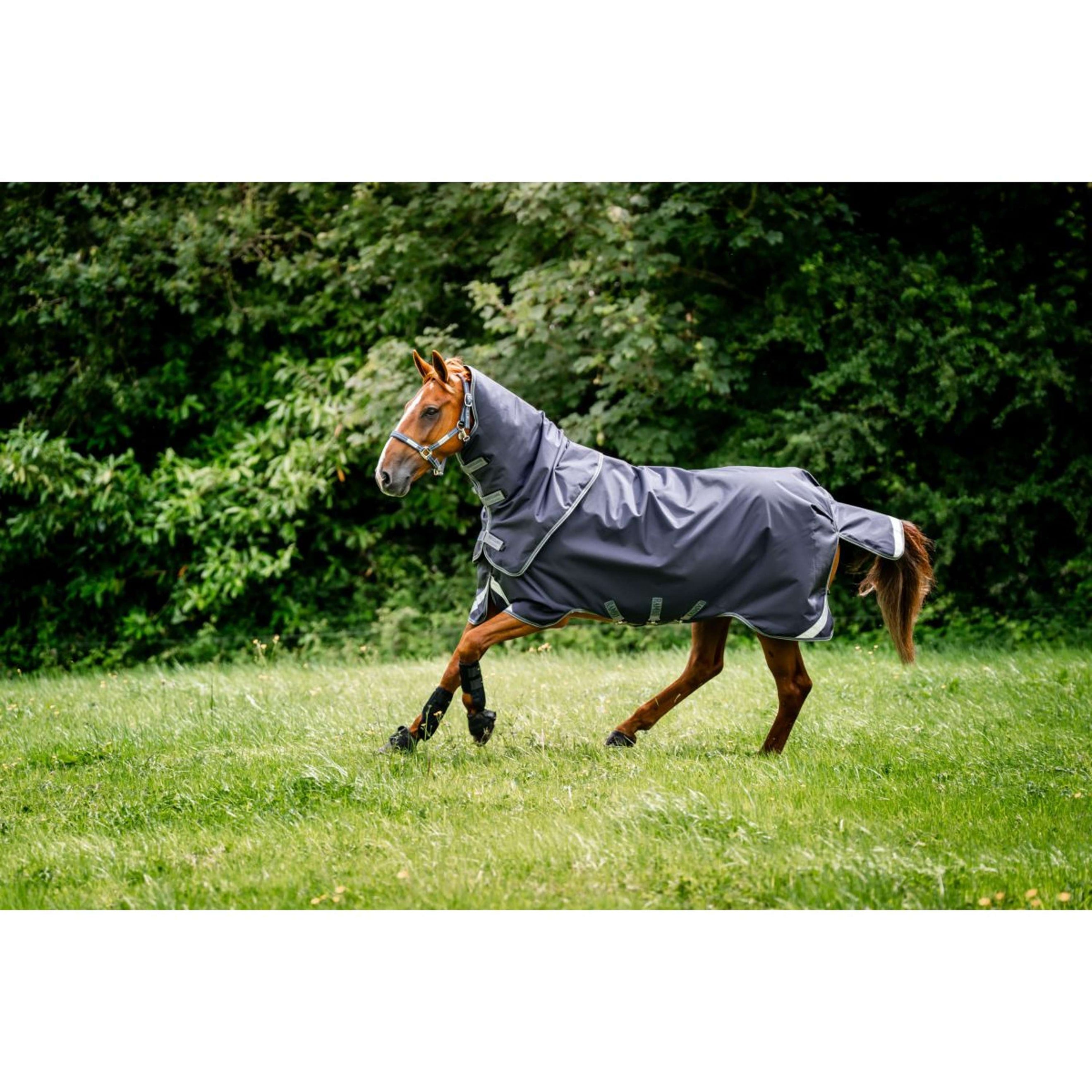 Rambo Turnout Duo Ripstop Plus Bundle 100g + 100g + 200g Navy/Thunderstorm Grey/Silver Rambo Turnout Duo Ripstop Plus Bundle 100g + 100g + 200g Navy/Thunderstorm Grey/Silver