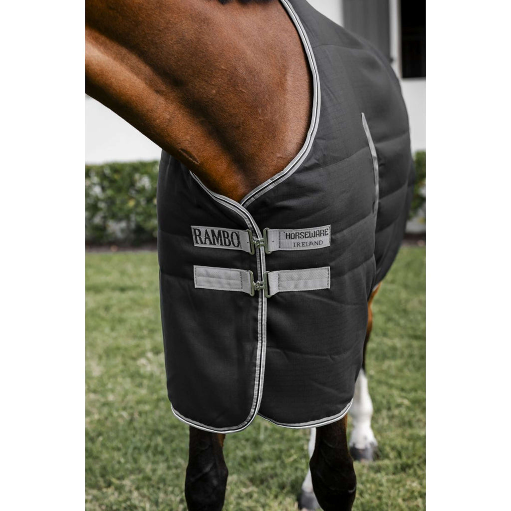 Rambo Coperta da scuderia 400g Black/Thunderstorm Grey/Silver