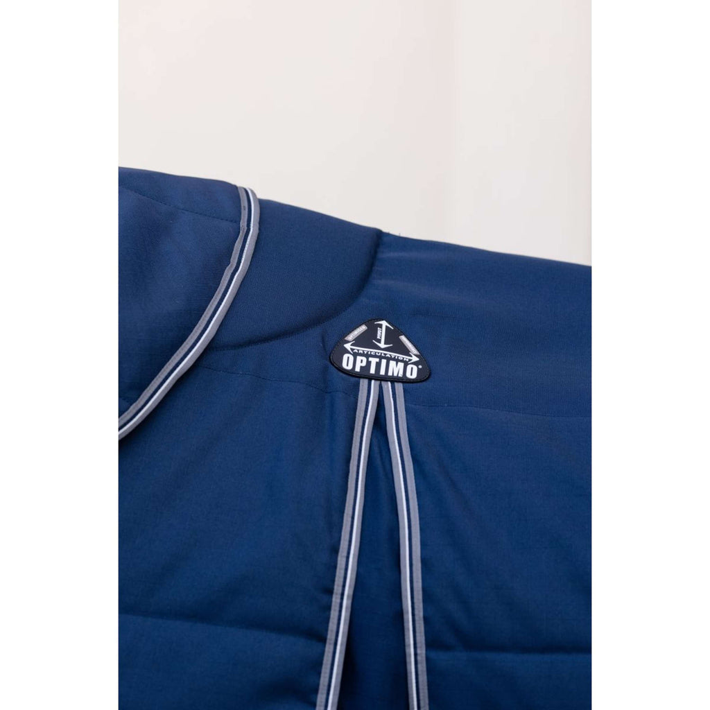 Rambo Optimo Coperta da scuderia Plus 400g Navy/Thunderstorm Grey/Silver