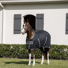 Rambo Stable Sheet Black/Thunderstorm Grey/Silver