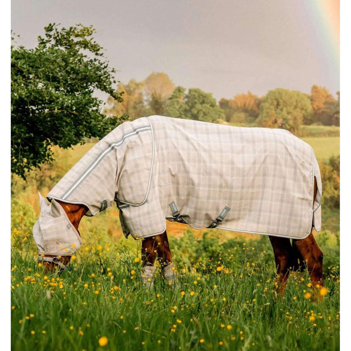 Horseware Maschera Antimosche Newmarket Witney Charcoal