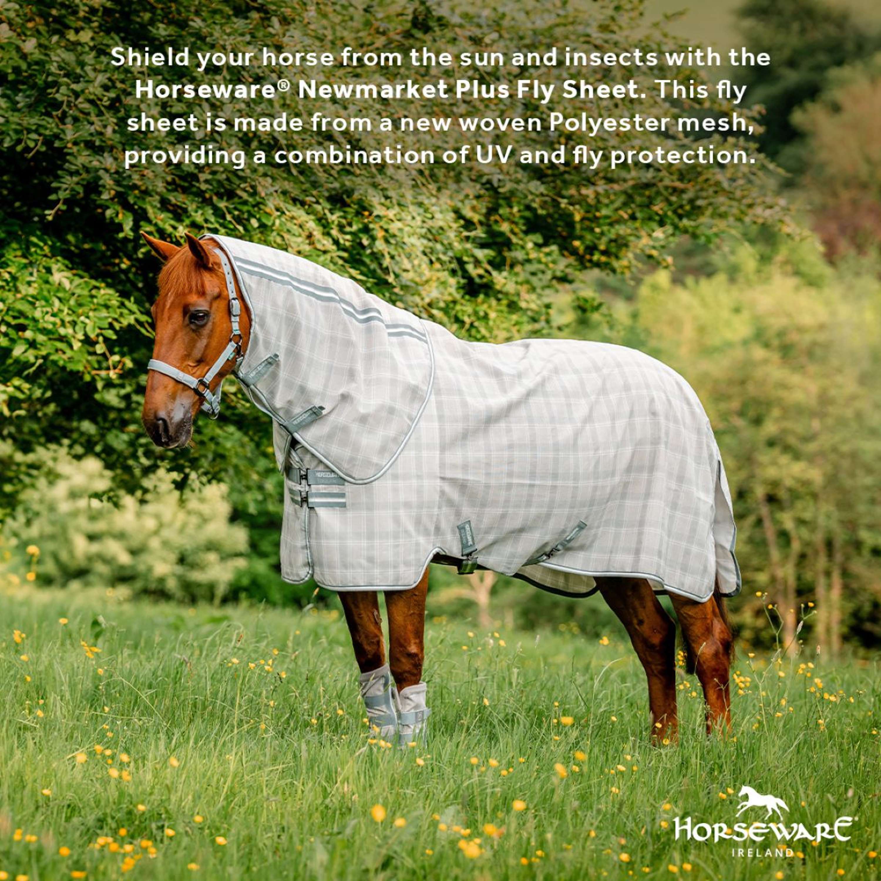 Horseware Coperta Antimosche Newmarket Plus Witney Charcoal