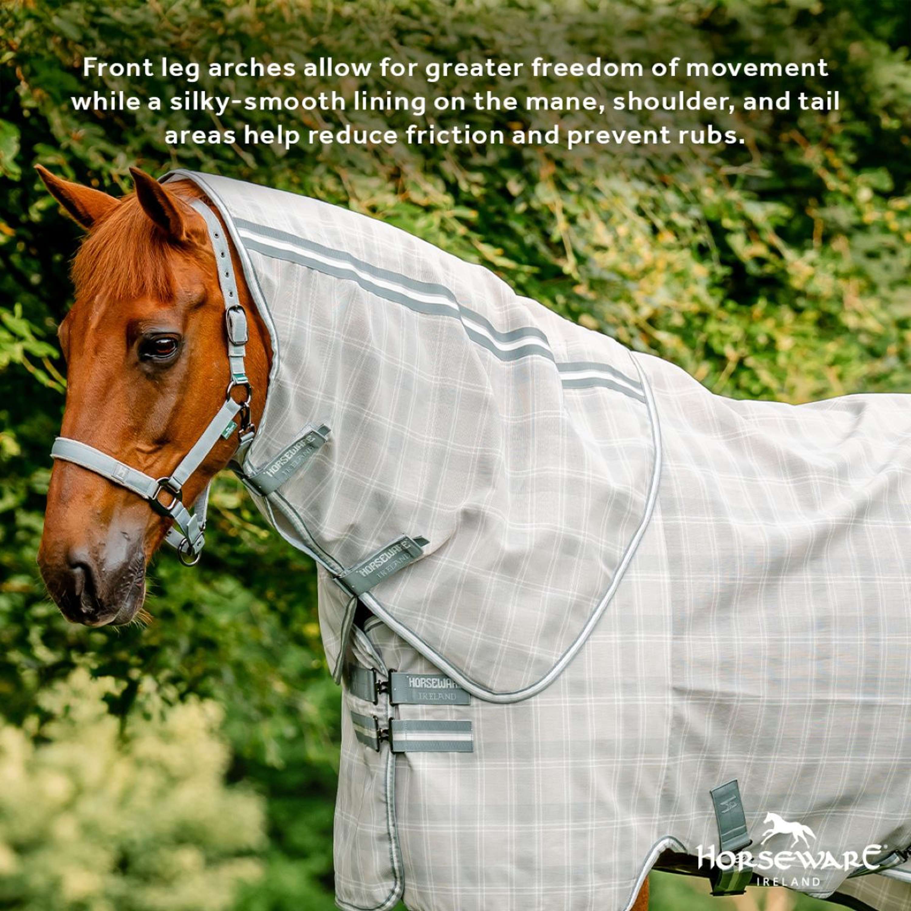 Horseware Coperta Antimosche Newmarket Plus Witney Charcoal