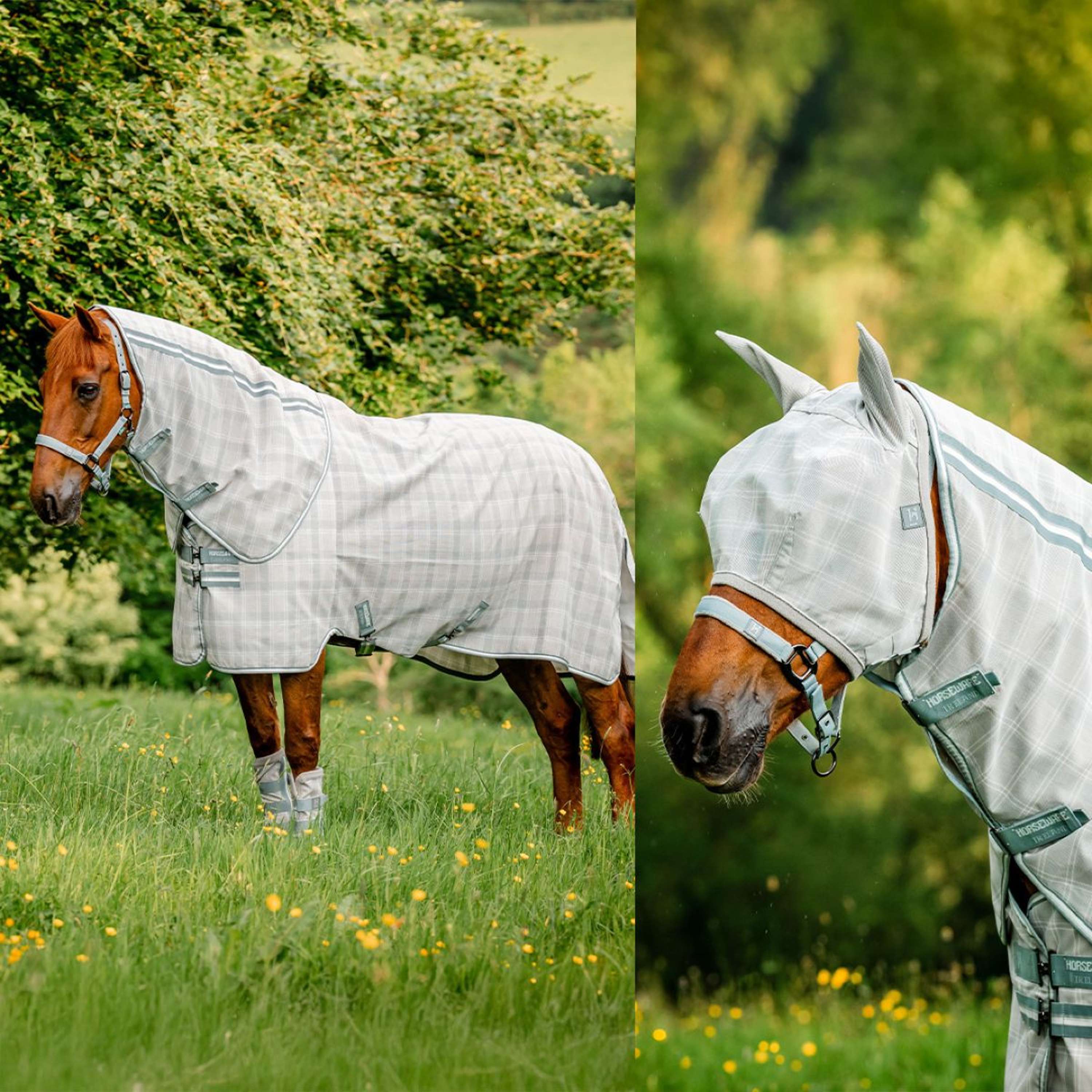 Horseware Coperta Antimosche Newmarket Plus Witney Charcoal