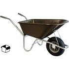 Hummer Carriola Pneumatico Marrone Castagno