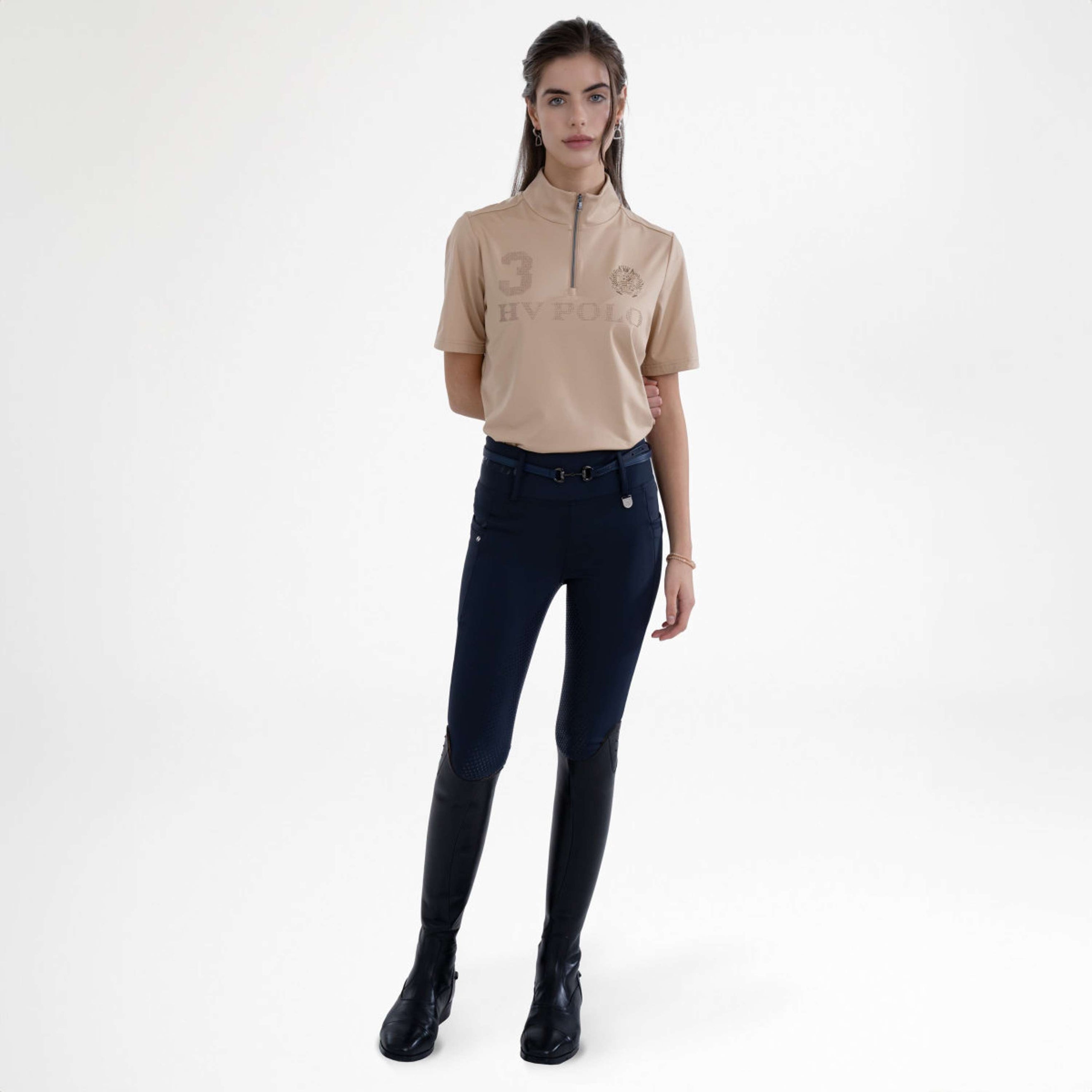HV Polo Leggings da Equitazione HVPFavourite Full Grip Navy HV Polo Leggings da Equitazione HVPFavourite Full Grip Navy
