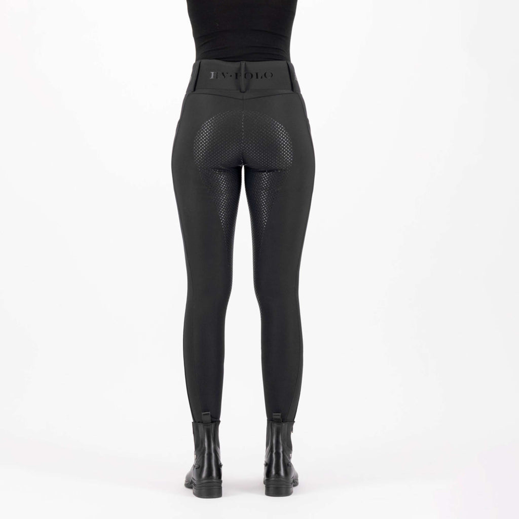 HV Polo Leggings da Equitazione HVPFavourite Full Grip Nero