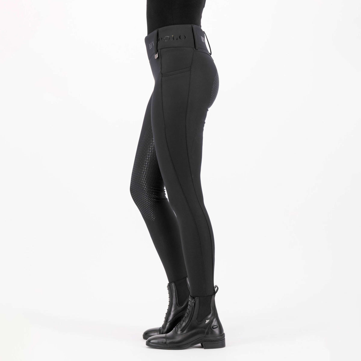 HV Polo Leggings da Equitazione HVPFavourite Full Grip Nero