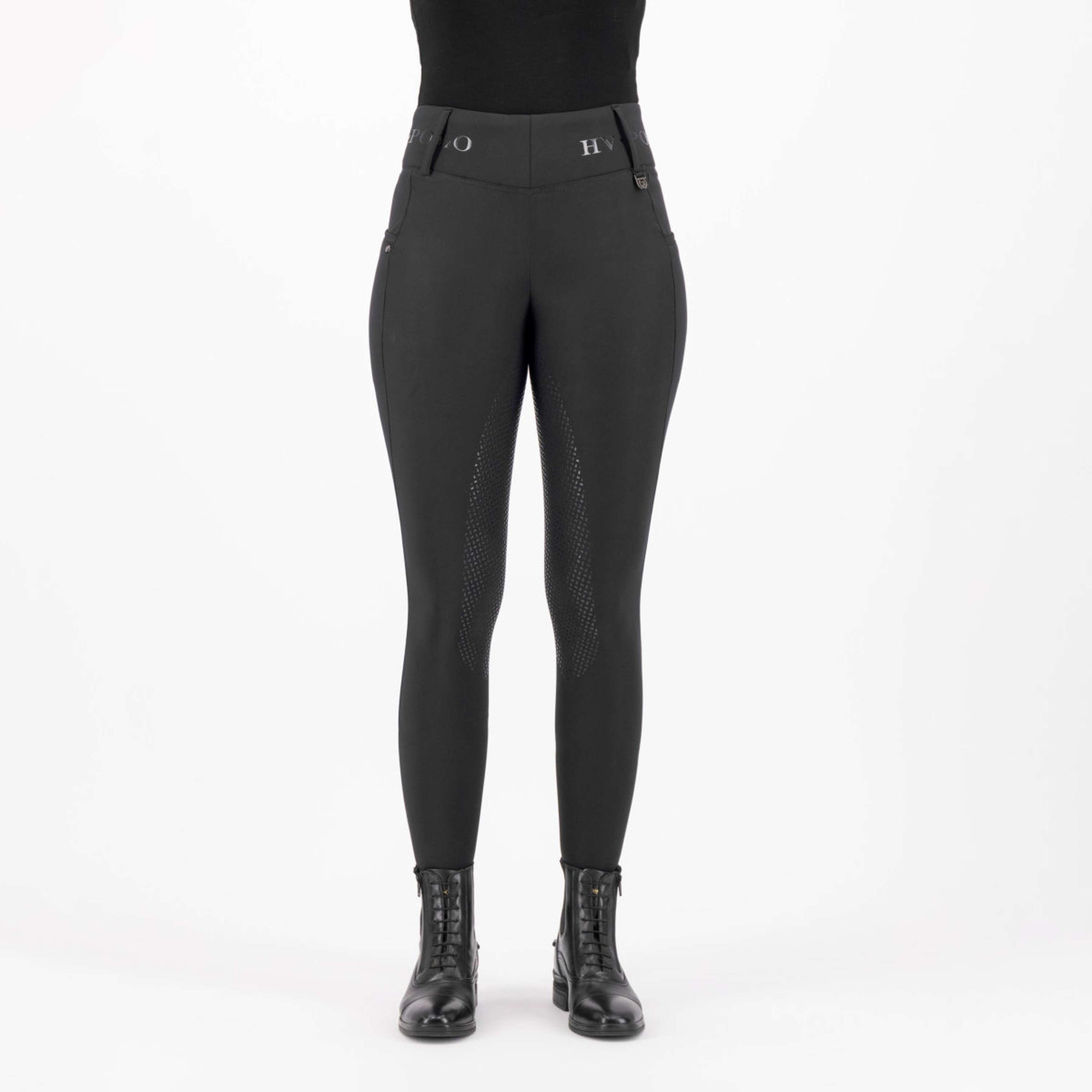 HV Polo Leggings da Equitazione HVPFavourite Full Grip Nero HV Polo Leggings da Equitazione HVPFavourite Full Grip Nero
