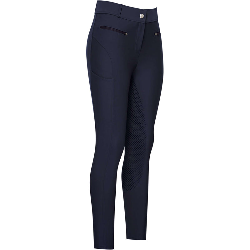 HV Polo Pantaloni da Equitazione HVPFavourite Sporty Full Grip Navy