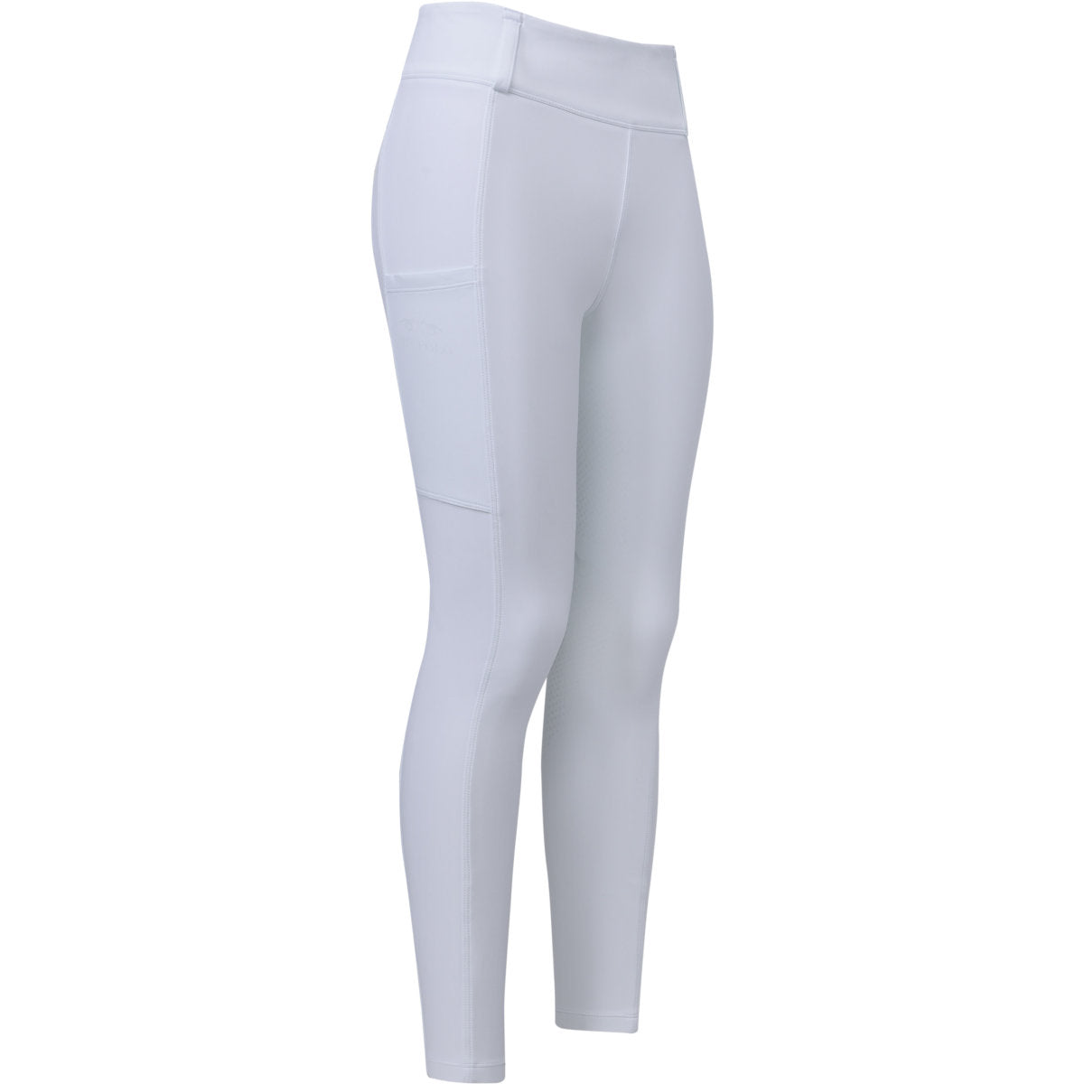 HV Polo Leggings da Equitazione HVPManou Full Grip Bianco