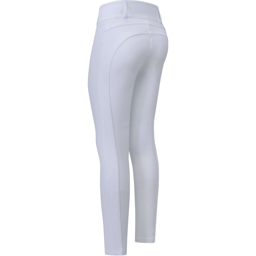HV Polo Leggings da Equitazione HVPManou Full Grip Bianco