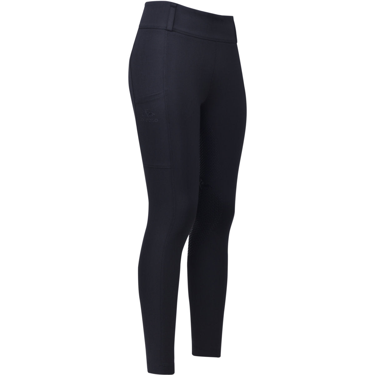 HV Polo Leggings da Equitazione HVPManou Full Grip Nero