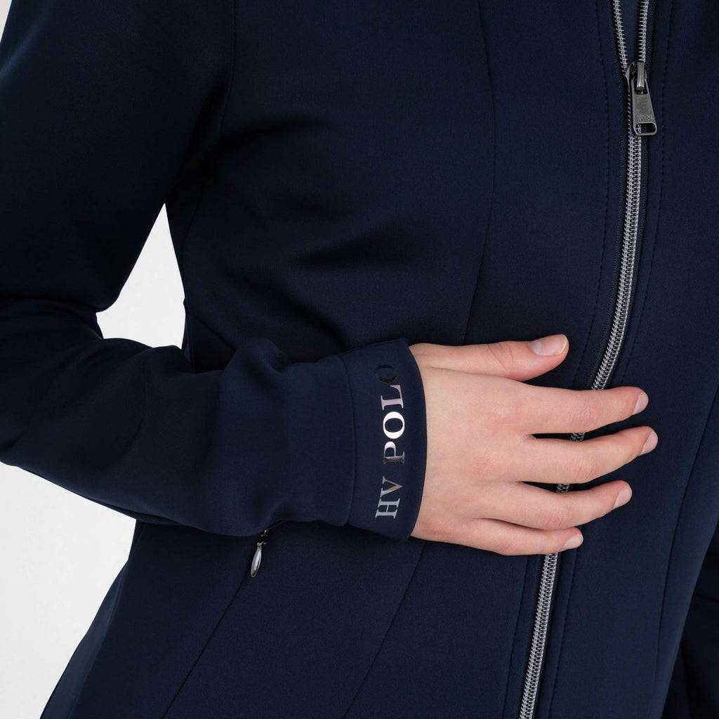 HV Polo Felpa con cappuccio e zip HVPJay Navy