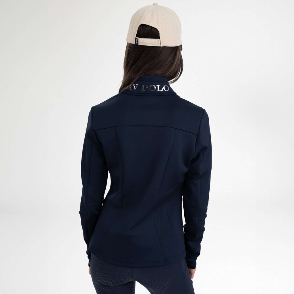 HV Polo Felpa con cappuccio e zip HVPJay Navy