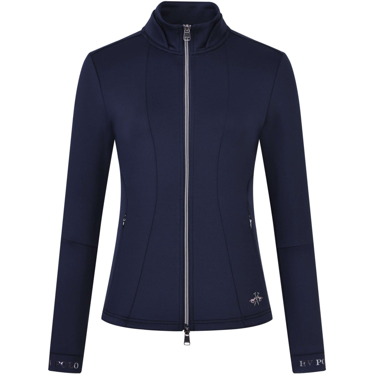 HV Polo Felpa con cappuccio e zip HVPJay Navy