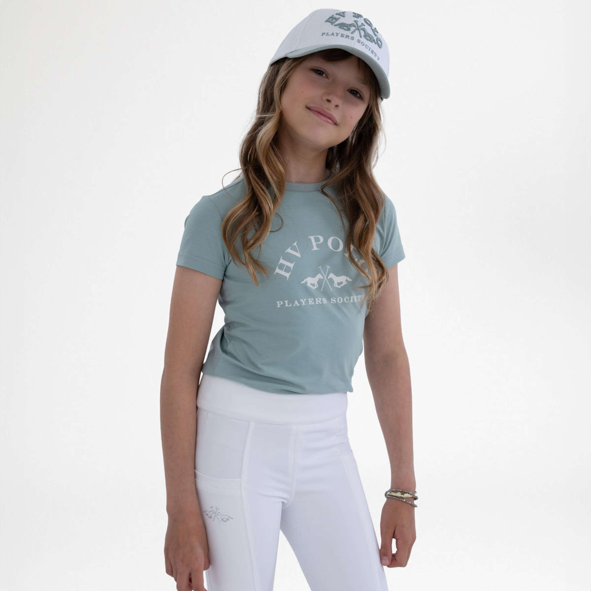 HV Polo Maglietta HVPNatalie Kids Aqua Sky