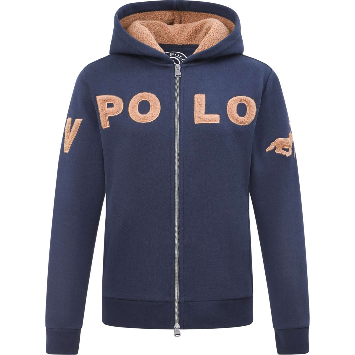 HV Polo Felpa con cappuccio e zip HVPReina Navy
