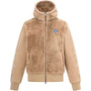 HV Polo Felpa con cappuccio e zip HVPRoyce Camel