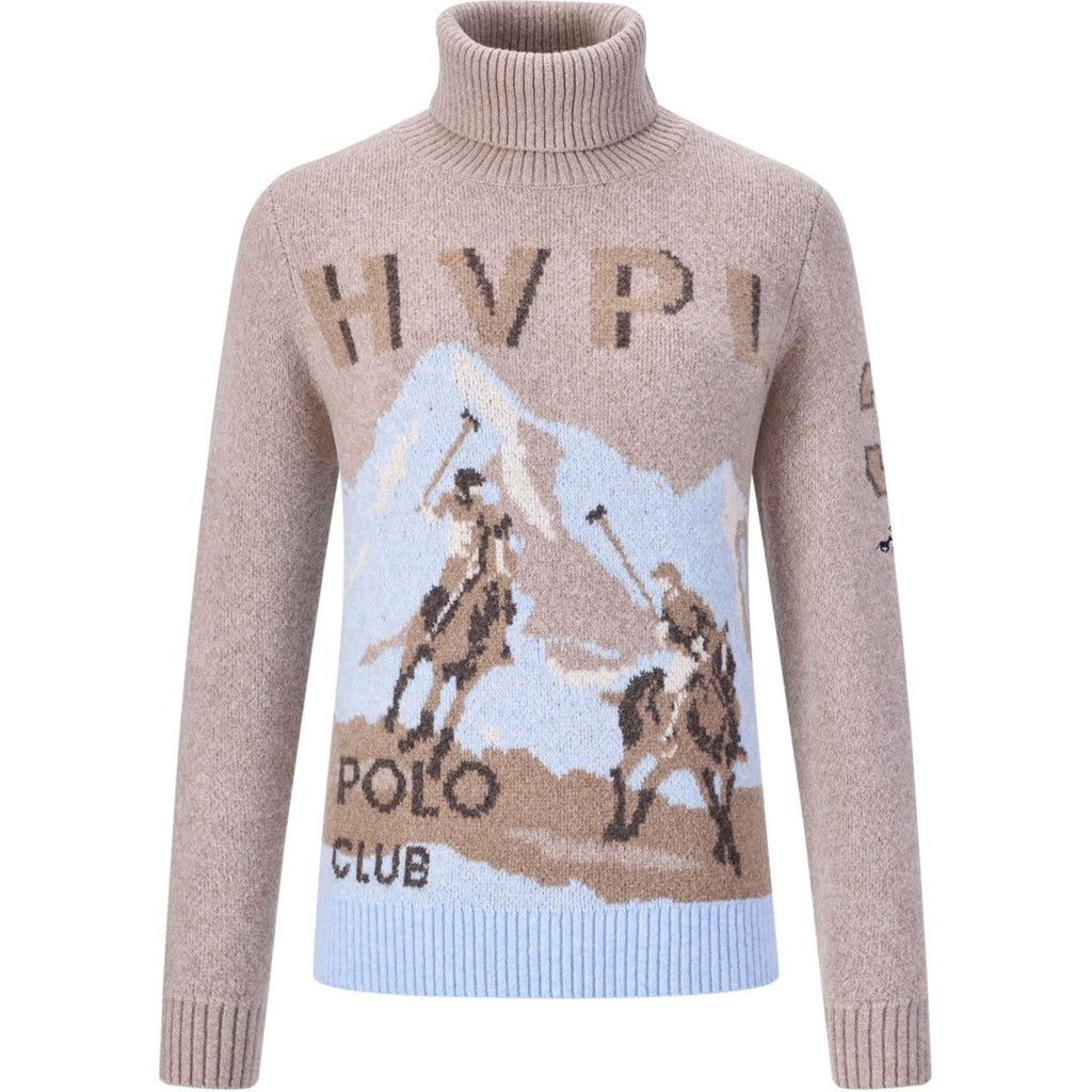 HV Polo Maglione a Collo Alto HVPHarper Naturale