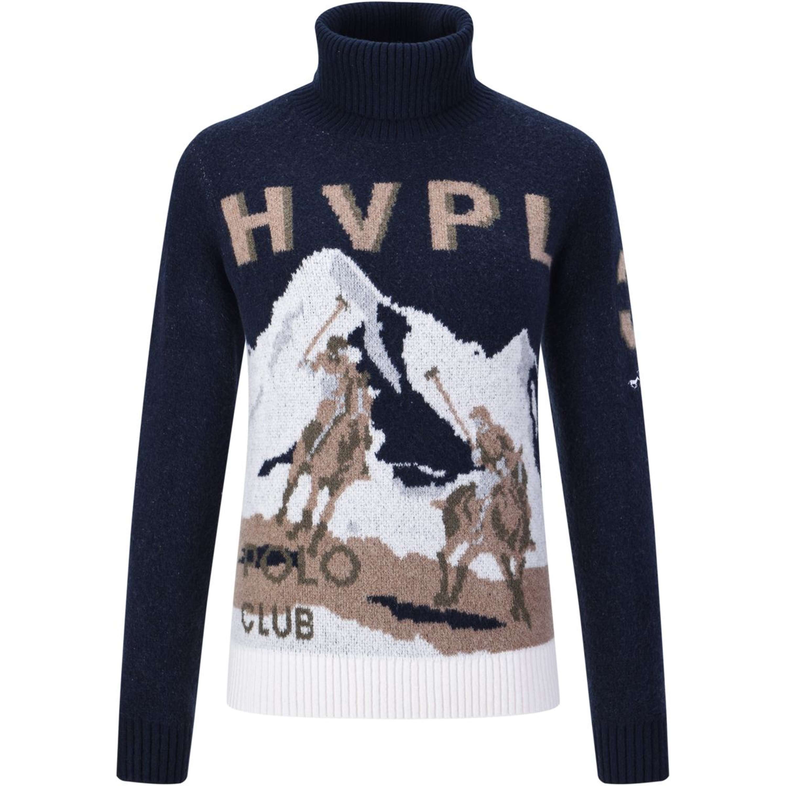 HV Polo Maglione a Collo Alto HVPHarper Navy