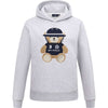 HV Polo Felpa con cappuccio HVPTeddy Grey Heather