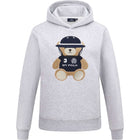 HV Polo Felpa con cappuccio HVPTeddy Grey Heather