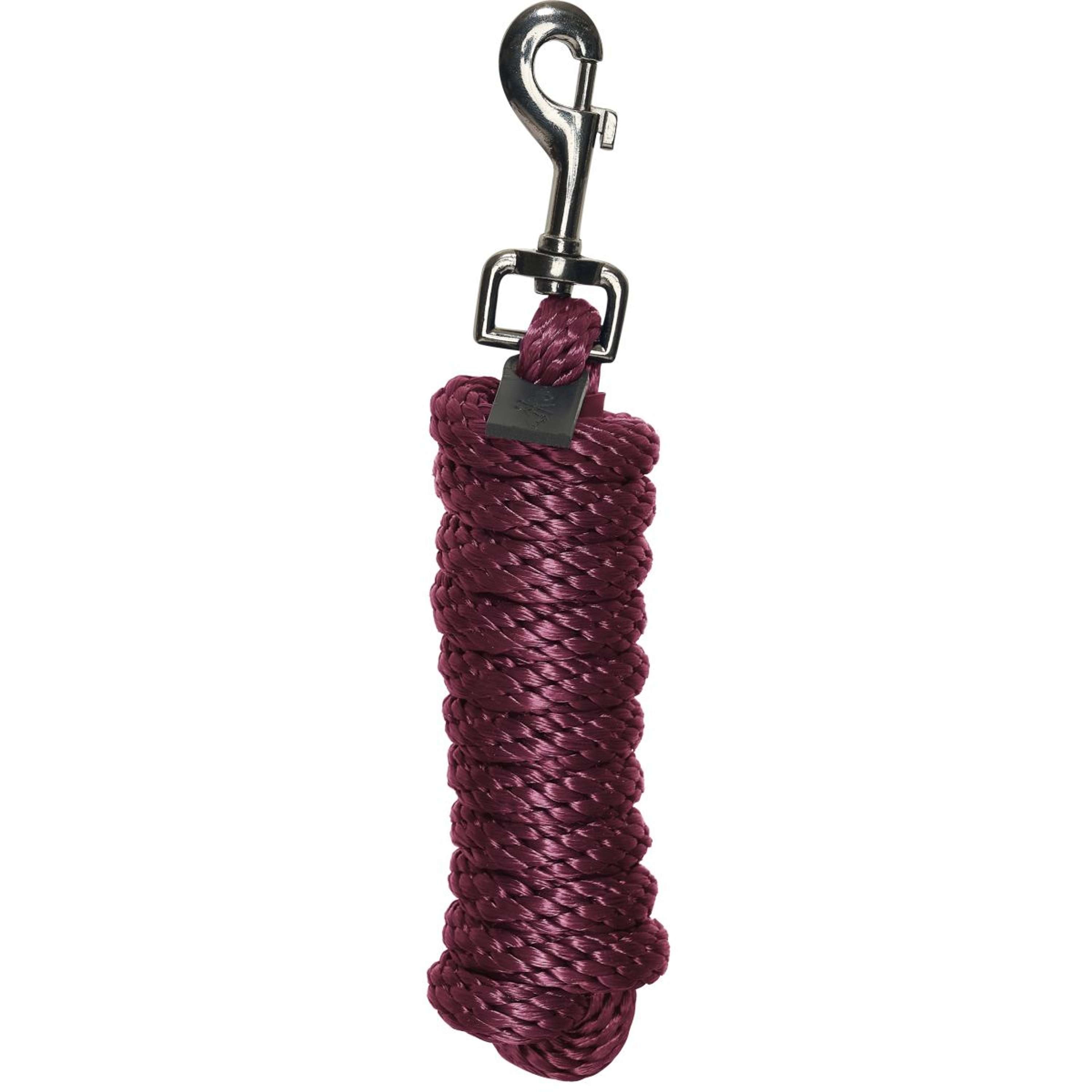 HV Polo Corda per cavezza HVPSacha con Moschettone Wine