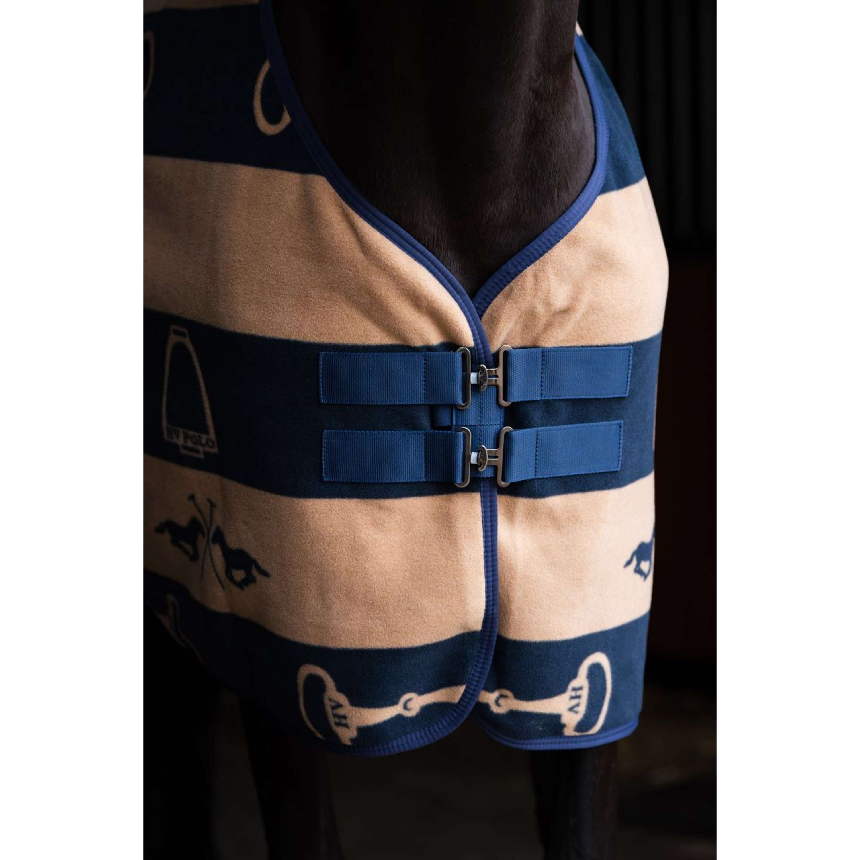 HV Polo Coperta in Pile HVPGwenny Marina/Cammello