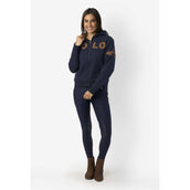 HV Polo Felpa con cappuccio e zip HVPReina Navy