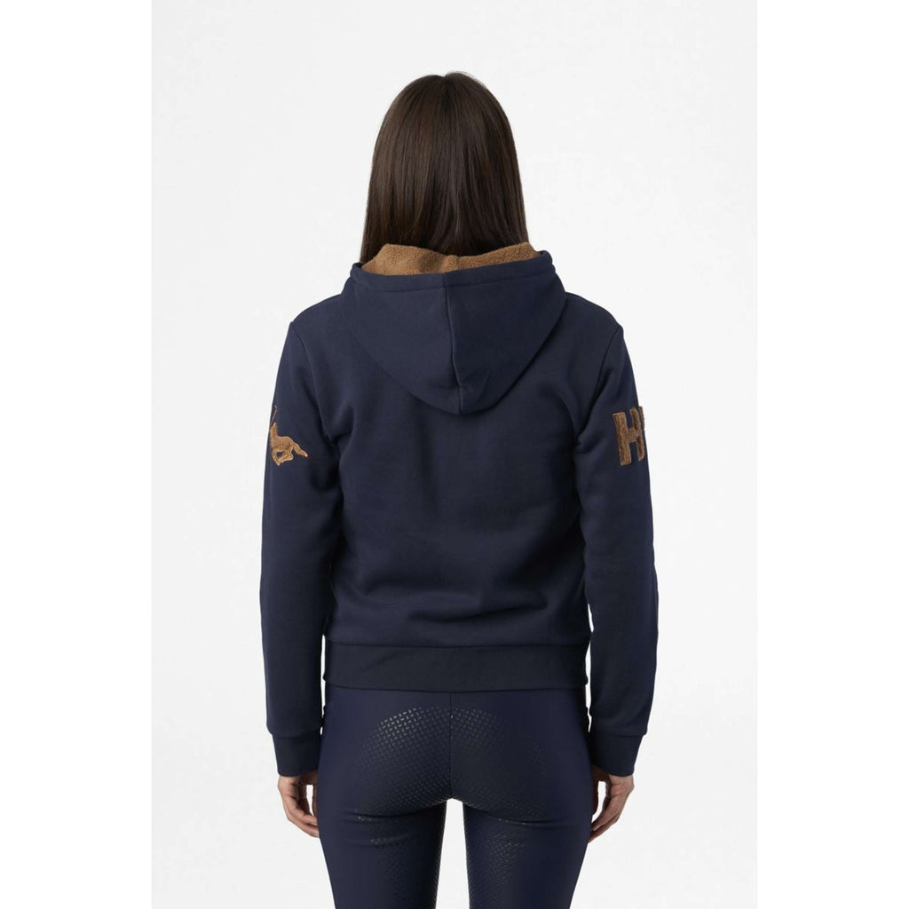 HV Polo Felpa con cappuccio e zip HVPReina Navy