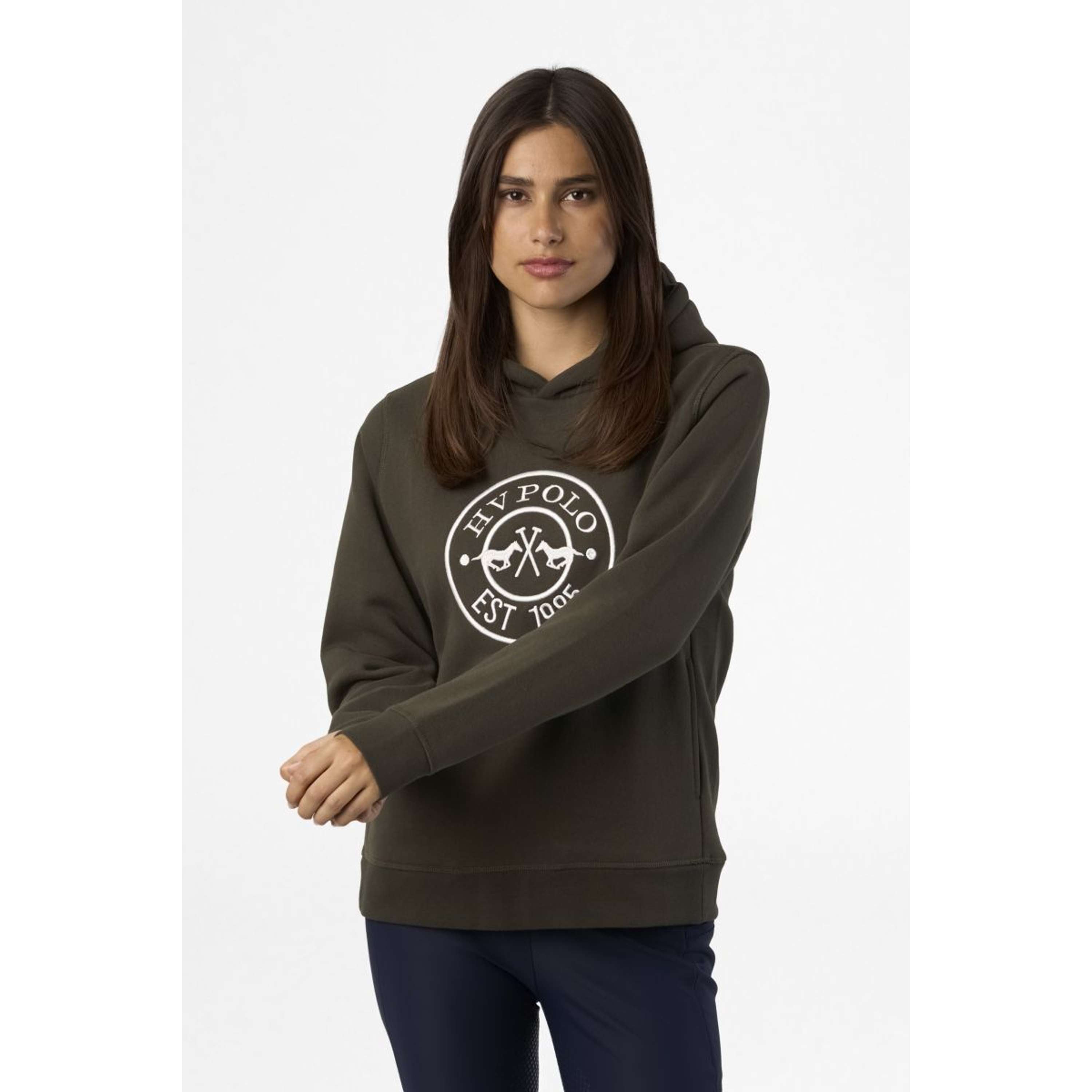 HV Polo Felpa con cappuccio HVPRebecca Forest Green