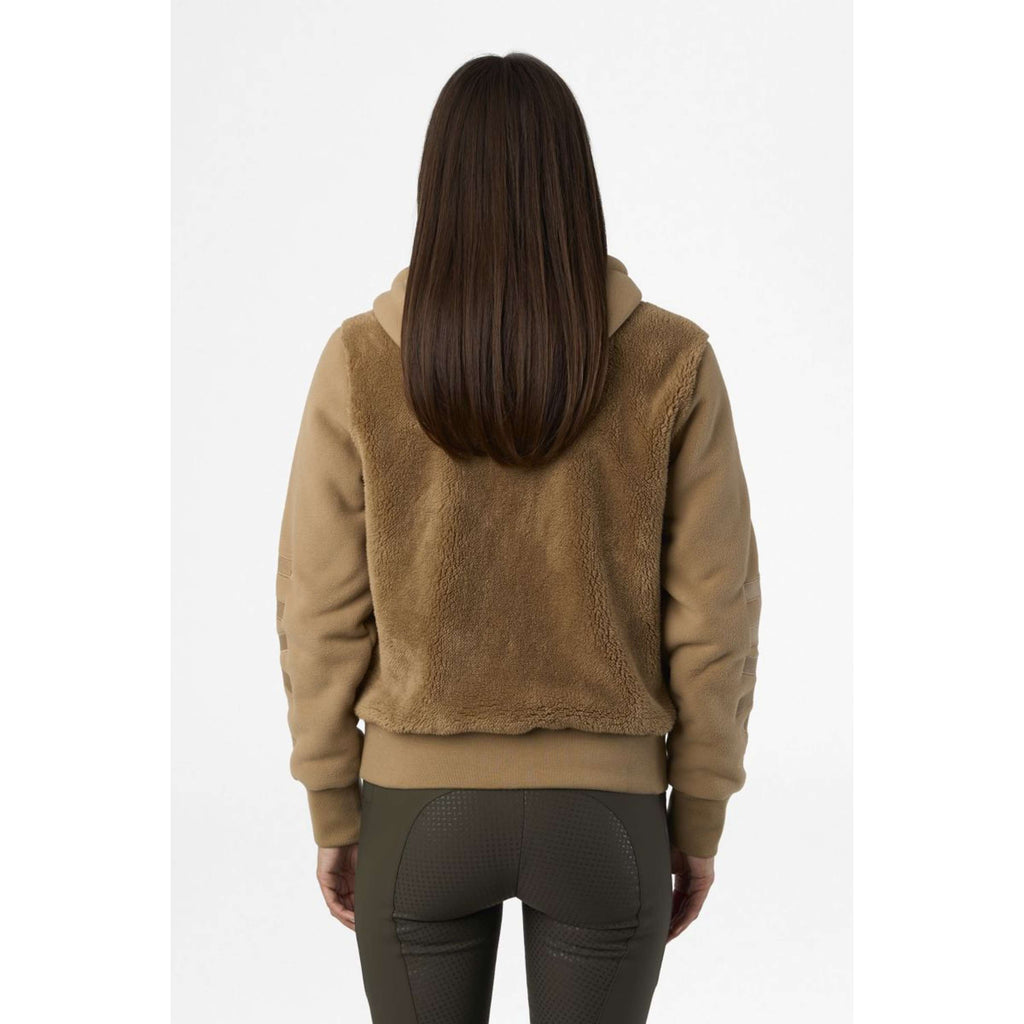 HV Polo Felpa con cappuccio e zip HVPRoyce Camel