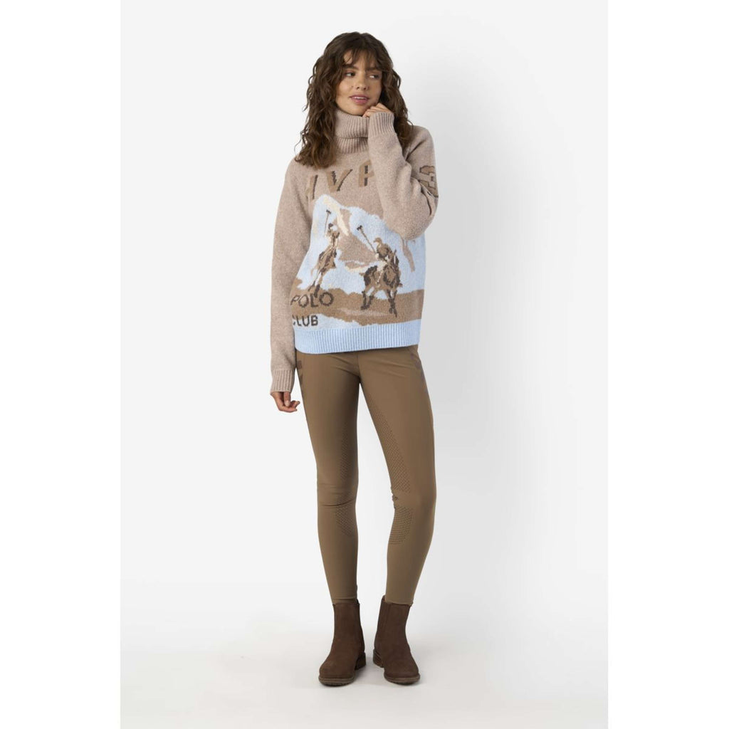 HV Polo Maglione a Collo Alto HVPHarper Naturale