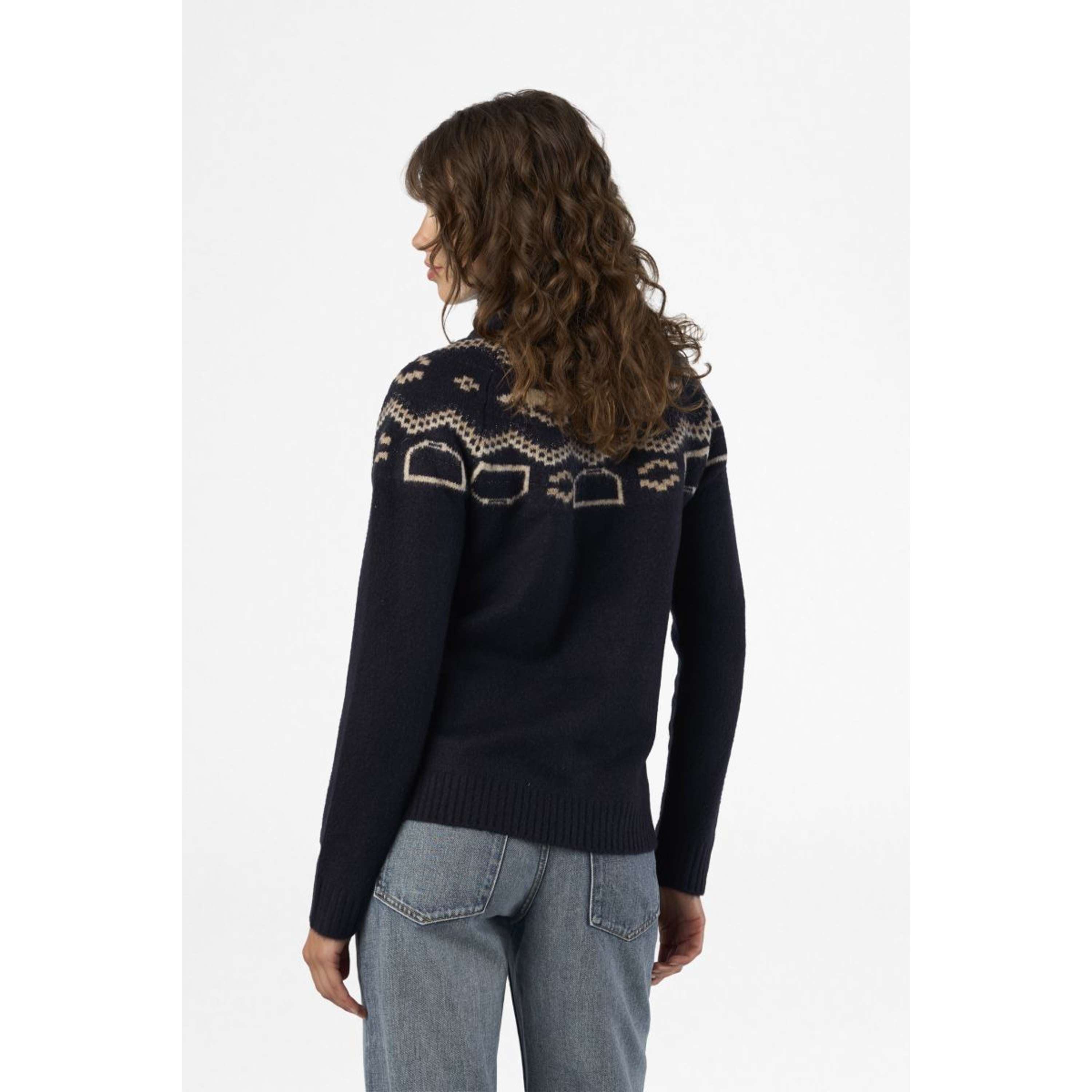 HV Polo Maglione a Collo Alto HVPJosie Navy