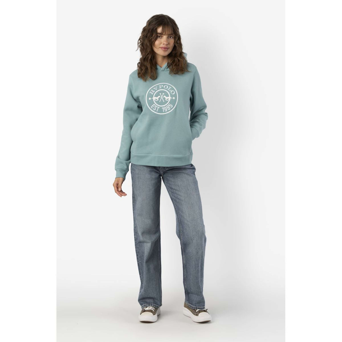 HV Polo Felpa con cappuccio HVPRebecca Mineral Blue