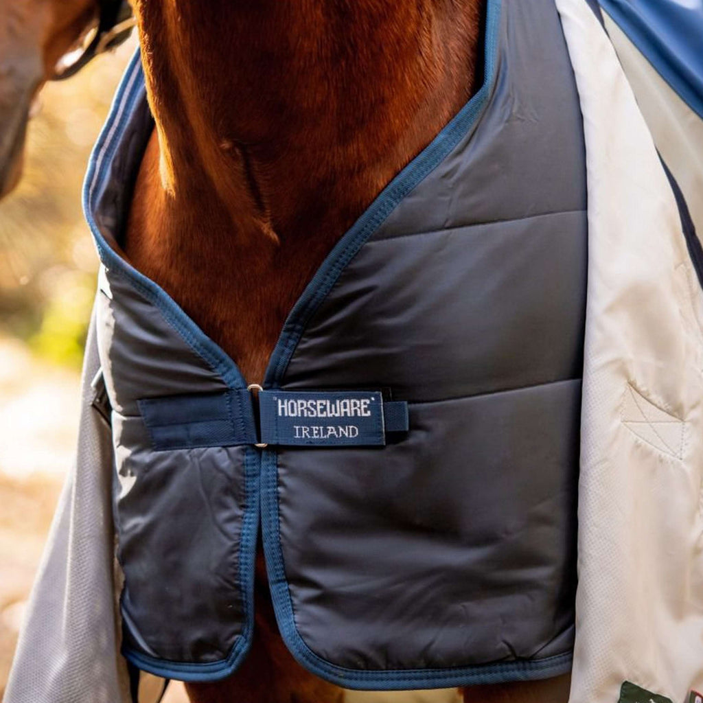 Rambo Autumn Series Turnout Punti blu scuro/grigi