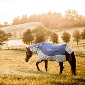 Rambo Autumn Series Turnout Punti blu scuro/grigi