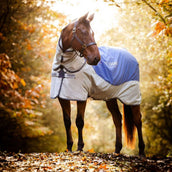 Rambo Autumn Series Turnout Punti blu scuro/grigi