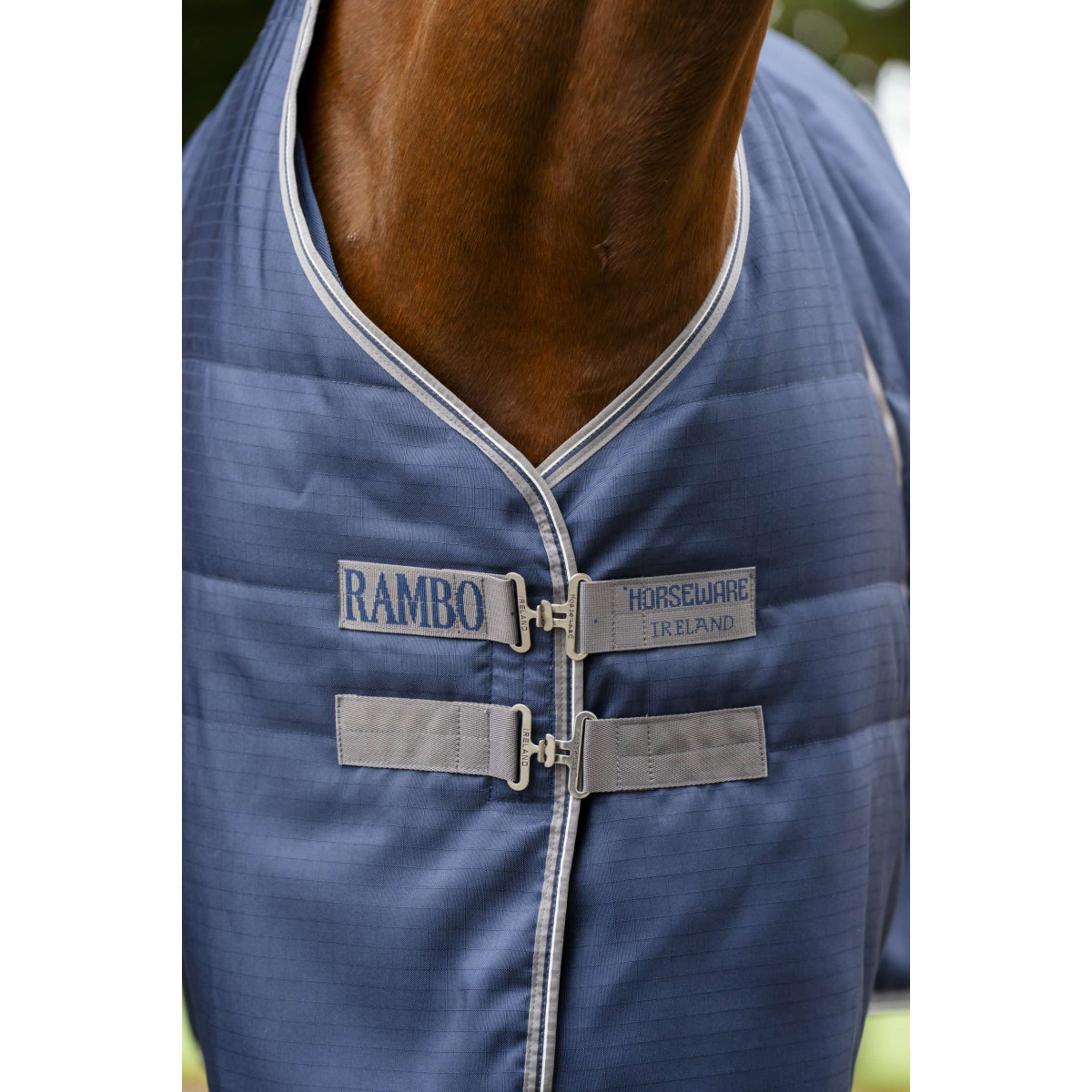 Rambo Coperta da scuderia 100g Navy/Thunderstorm Grey/Silver