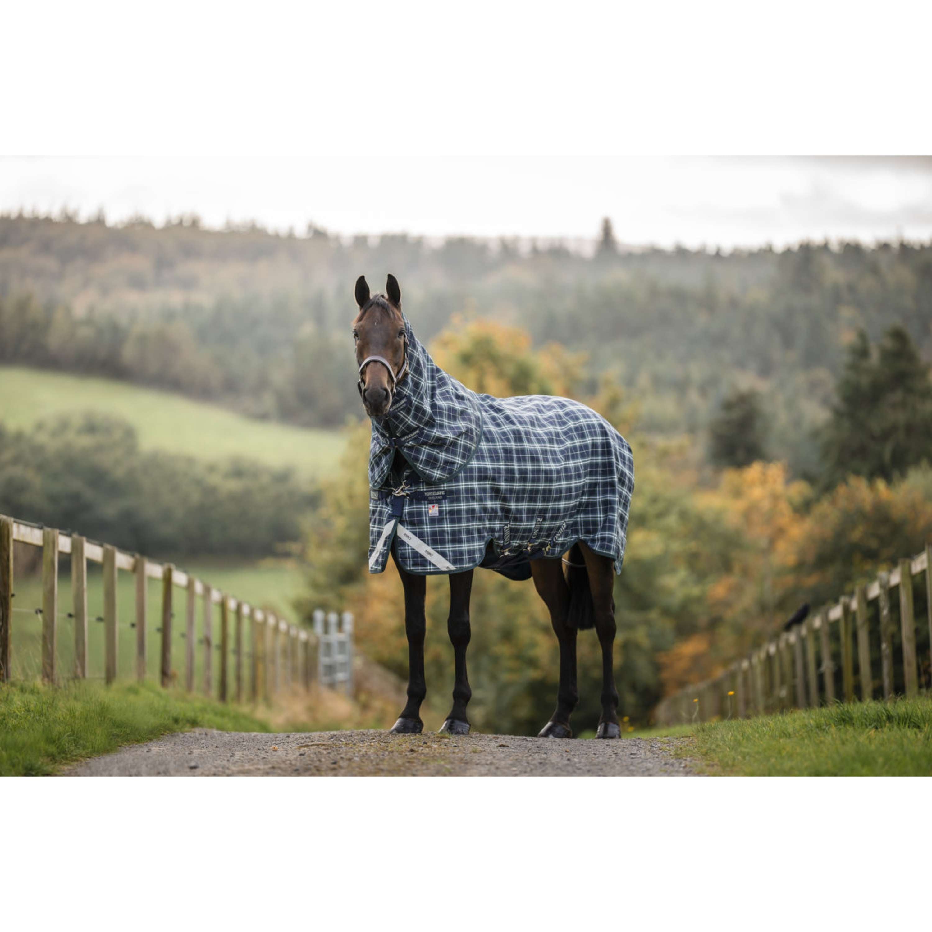 Rhino Turnout Plus 450g Varilayer Hunter Check/Green/Navy