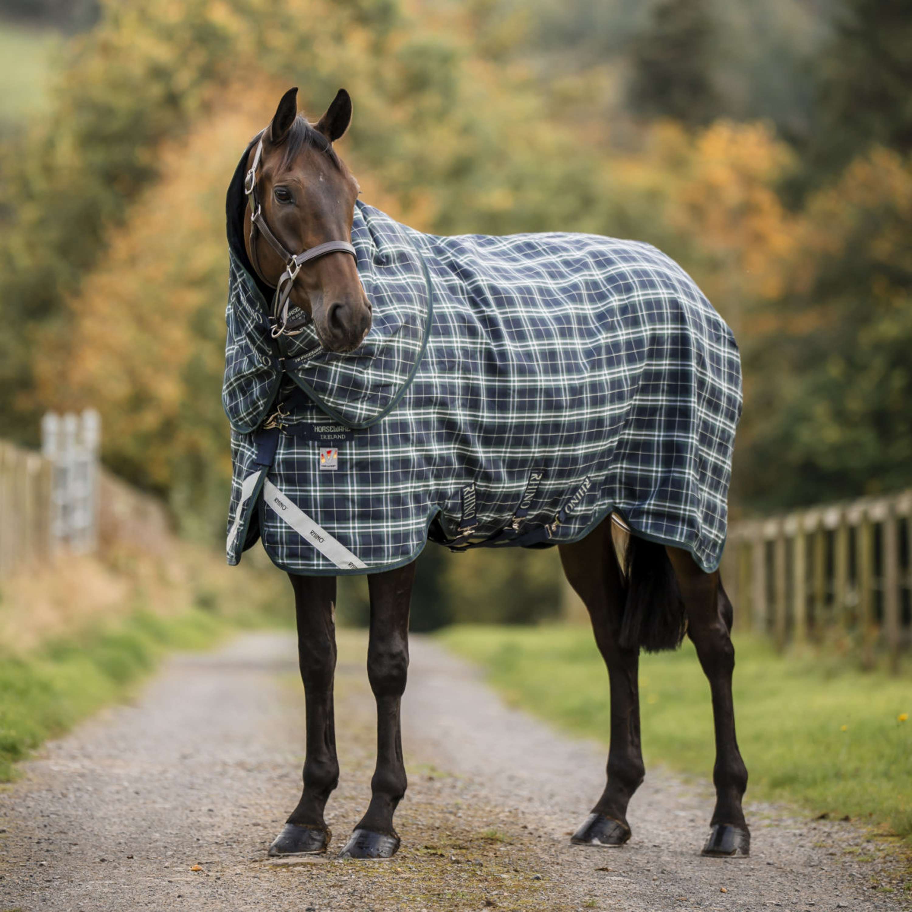 Rhino Turnout Plus 450g Varilayer Hunter Check/Green/Navy