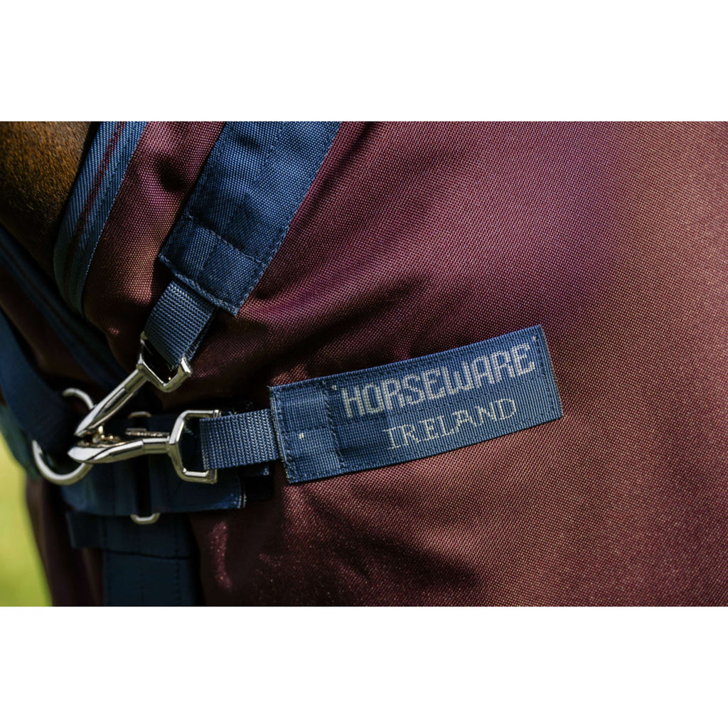Amigo Turnout 1200D 50g Burgundy/Navy/Titanium Grey