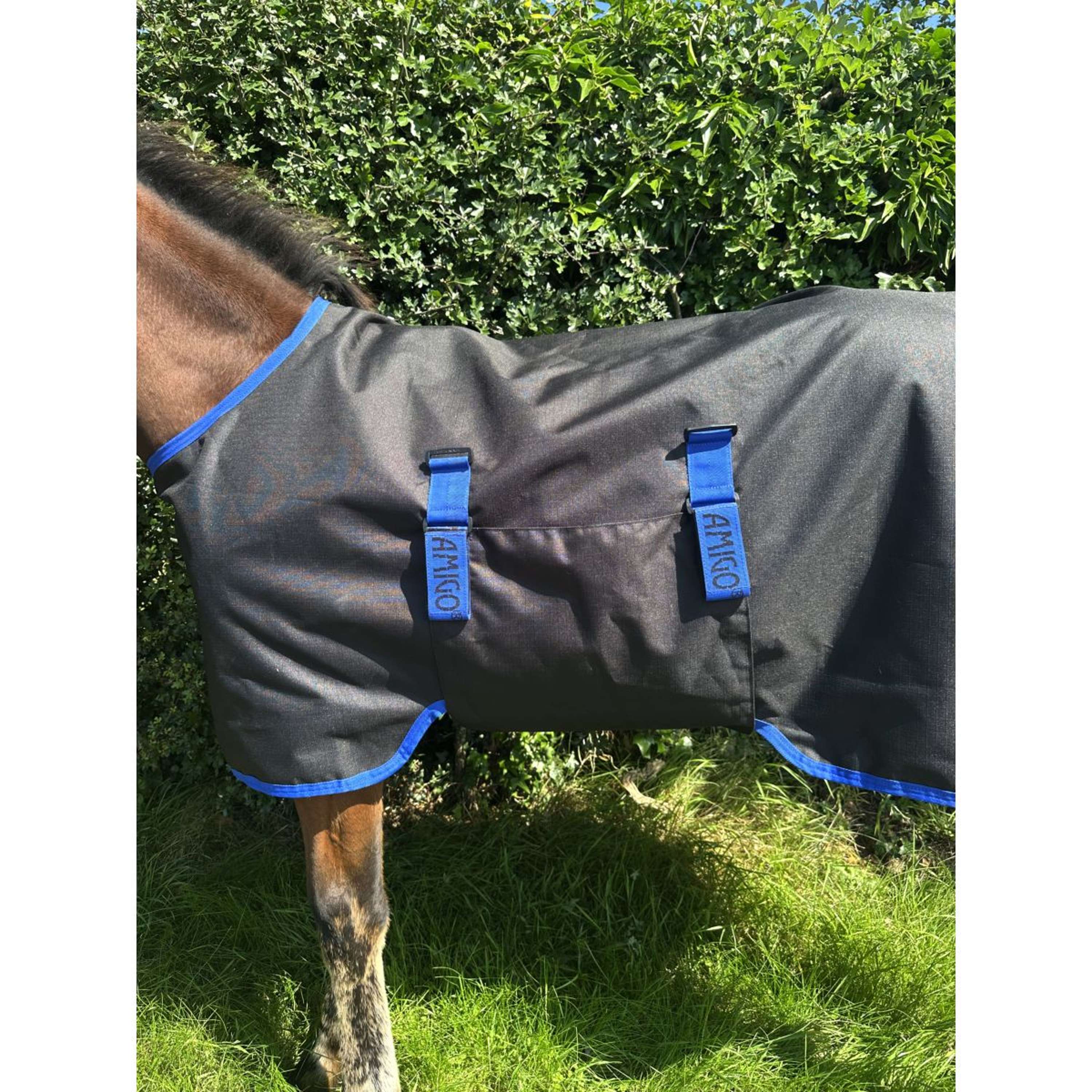 Amigo Coperta per Puledro Ripstop 900D 200g Black/Classic Blue
