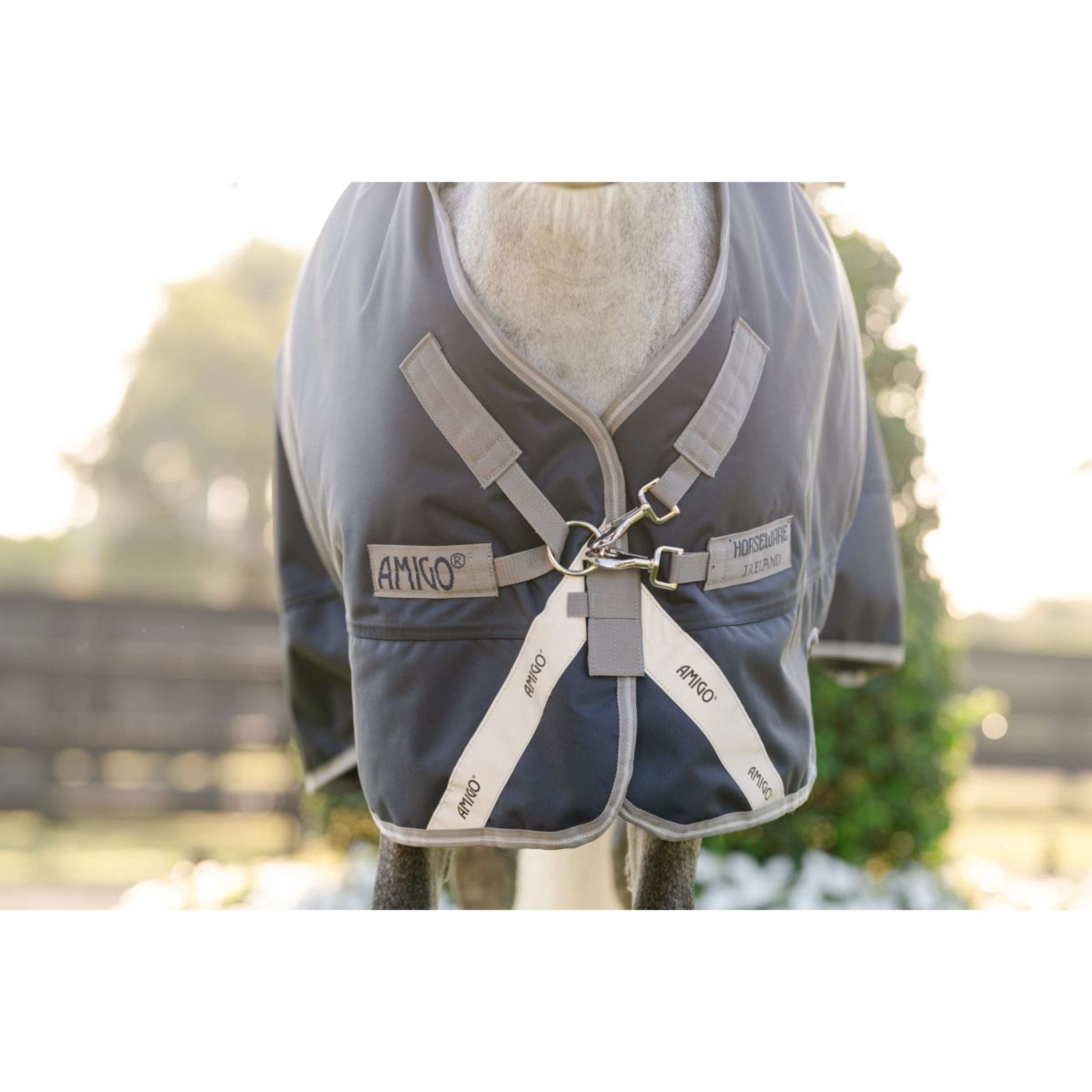 Amigo Turnout 1200D Pony 50g Blu marino/Grigio titanio/Argento